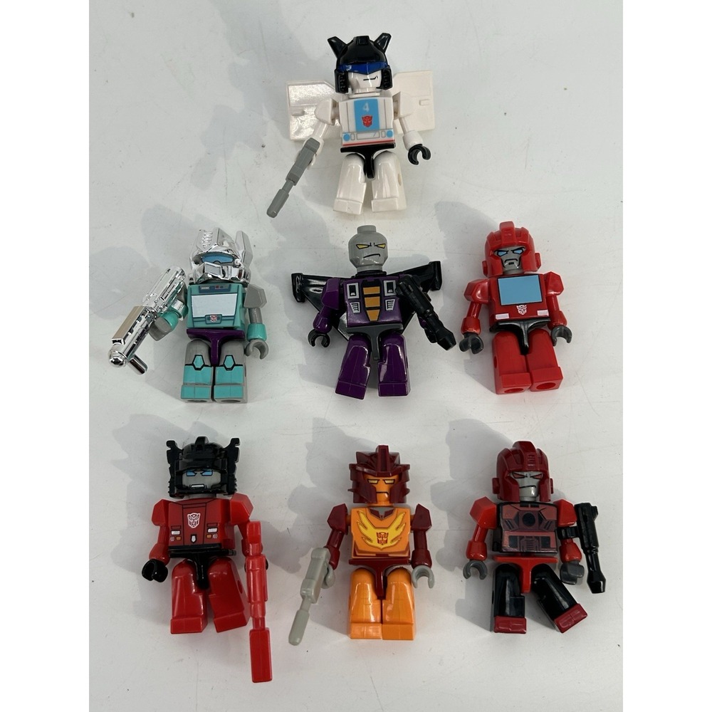 Kre-o Transformers Figure Lot Of 7 Kreo Figures
